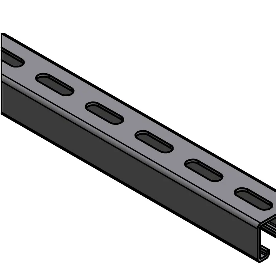 Montageschiene 50x40x3,0 mm, Länge: 3 m (1 Stück)