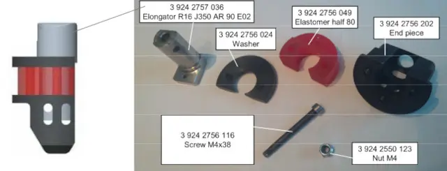 END PIECE HALF – Schutzkäfig für Stempel