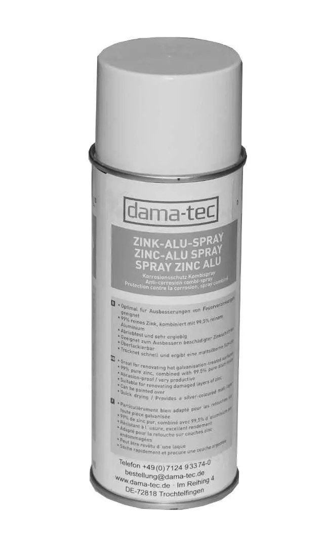 Zinkspray Spraydose 400 ml Farbe: silber