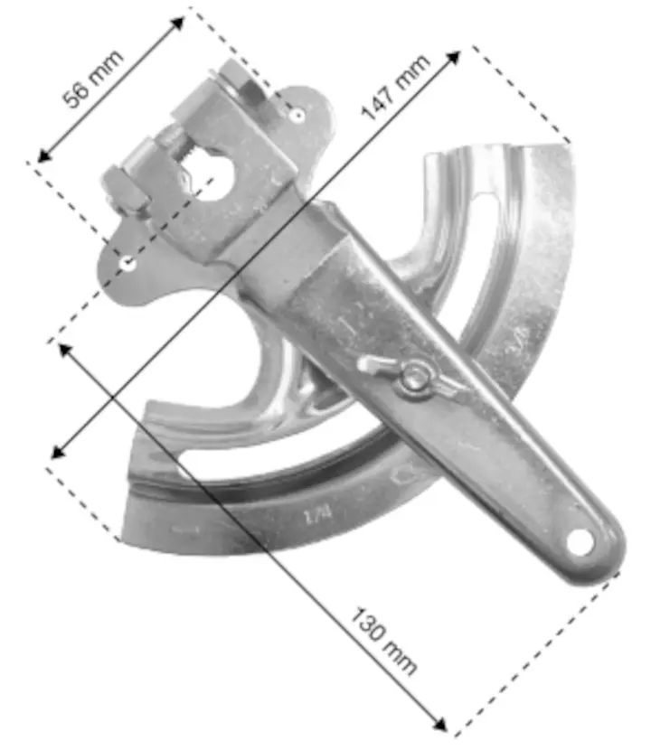 Klappenversteller Achse 12 mm Stahl vz. (50 Stück)