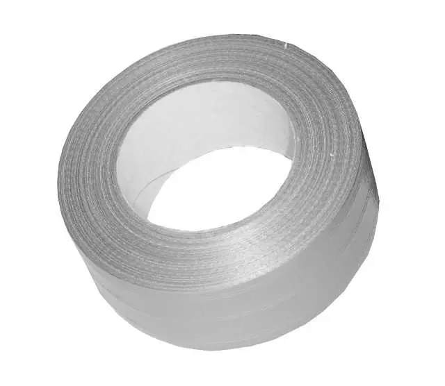 Gewebe-Klebeband 50 mm grau; 50 m/Rolle